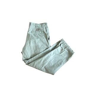 Columbia Sportswear‎ Mens Canvas Utility Pants Dark Tan Cargo Sz 36